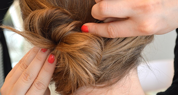Trend Testers: Messy Hair Bun How-To | LovelySkin™