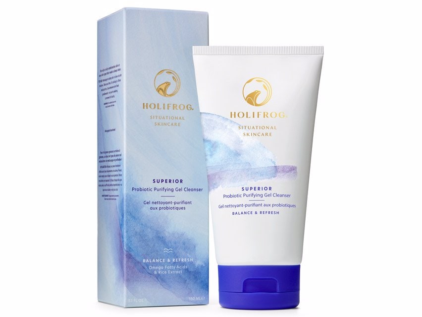 HoliFrog Superior Omega + Probiotic Gel Face Wash