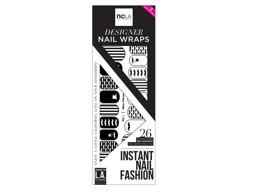 ncLA Nail Wraps - Stay Classy