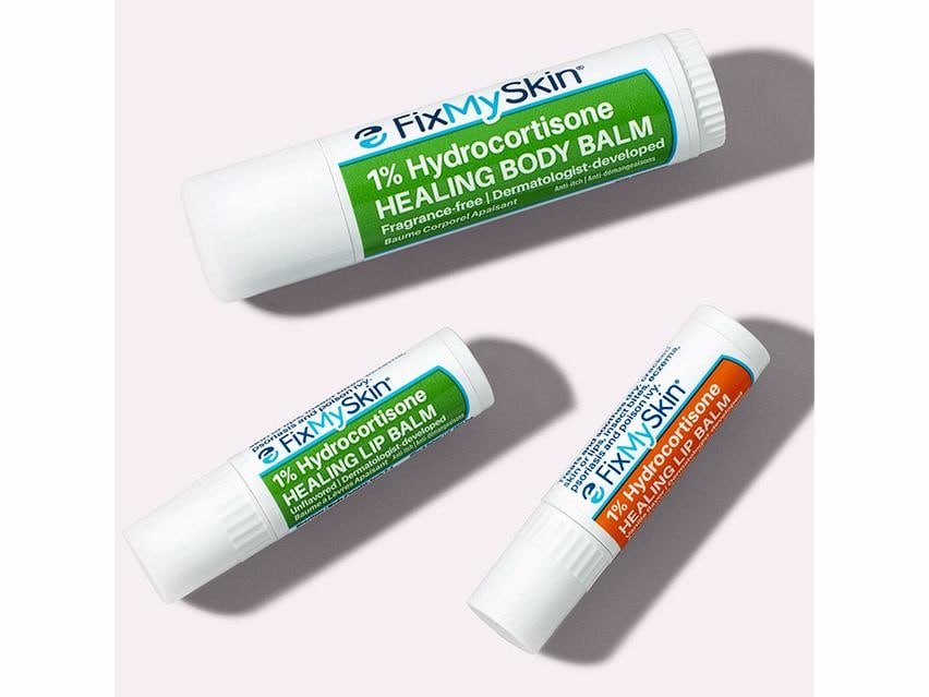 FixMySkin 1% Hydrocortisone Healing Body Balm – Fragrance-Free