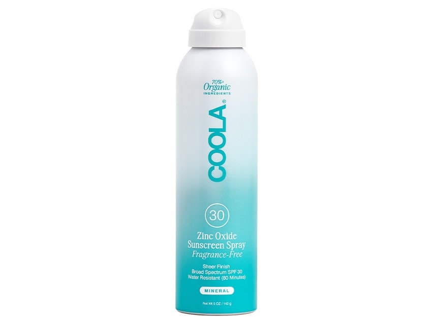 COOLA Mineral Body Organic Sunscreen Spray SPF 30 - Fragrance-Free