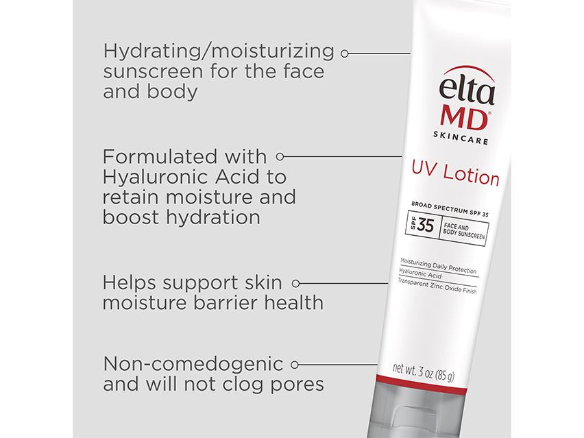 EltaMD UV Lotion Broad Spectrum SPF 35 Full Body Sunscreen