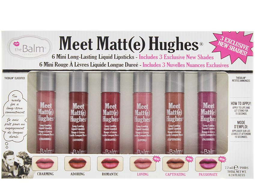 theBalm Meet Matte Hughes Minis Kit