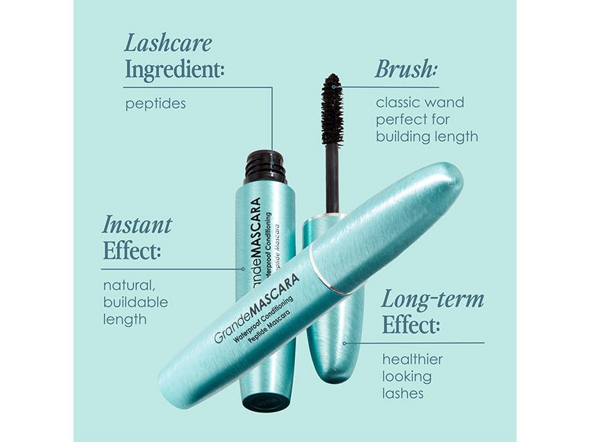 GrandeLash-MD GrandeMASCARA Waterproof Conditioning Peptide Mascara