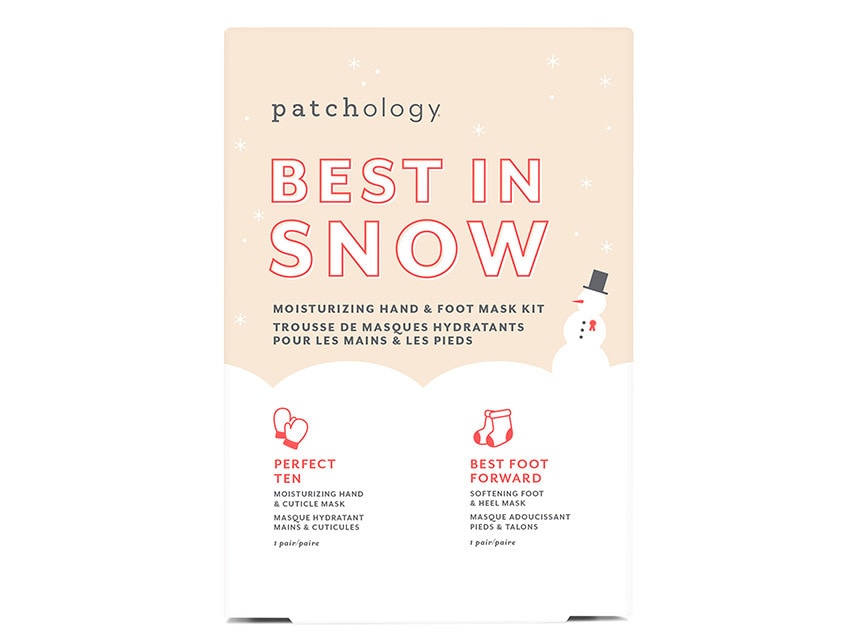 patchology Best In Snow Hand & Foot Moisturizing Mask Kit - Limited Edition
