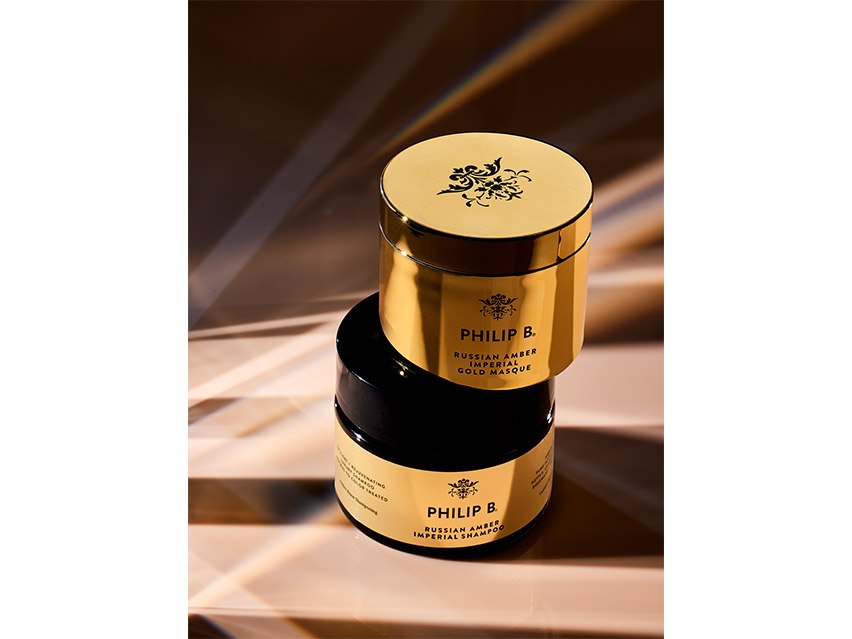 Philip B. Russian Amber Imperial Gold Masque