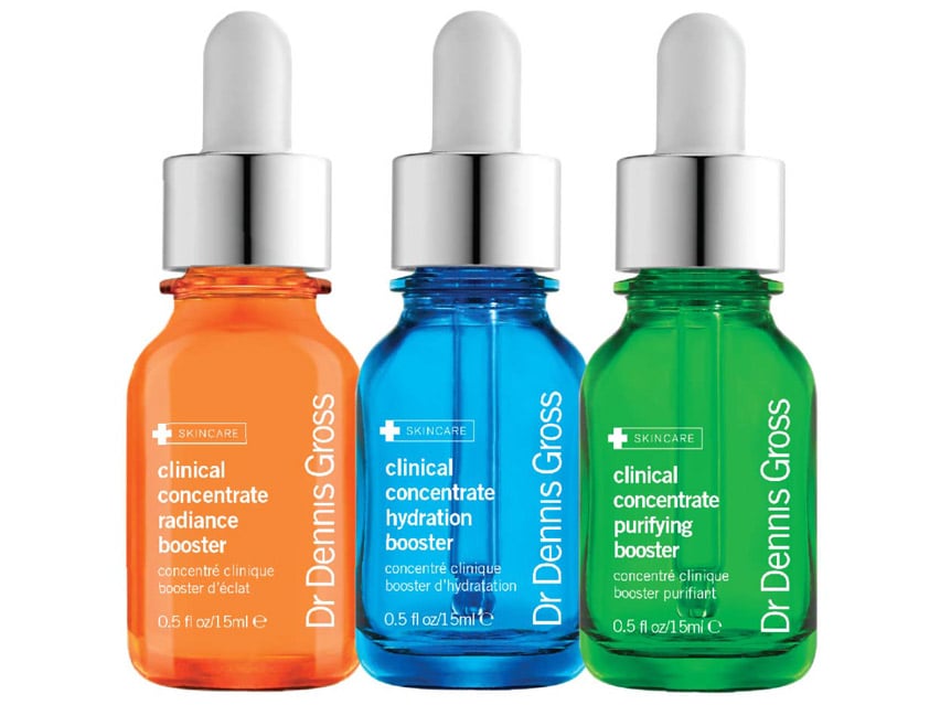 Dr. Dennis Gross Skincare Clinical Concentrate Booster Kit: buy this set of three skin serums.