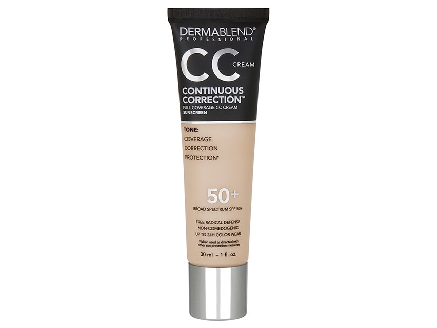 Dermablend Continuous Correction Tone-Evening CC Cream Foundation SPF 50+ - 20N Fair to Light