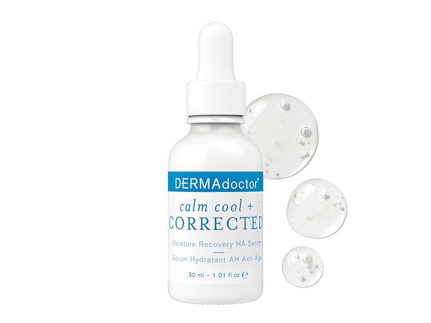 DERMAdoctor Calm Cool + Corrected Moisture Recovery HA Serum