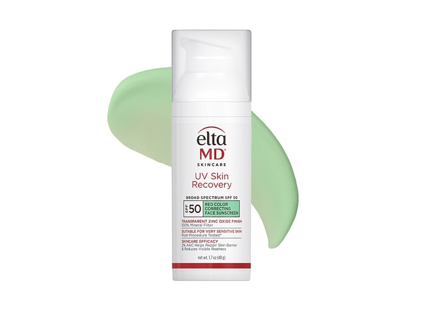 EltaMD UV Skin Recovery Broad Spectrum SPF 50 - Green Tint for Redness