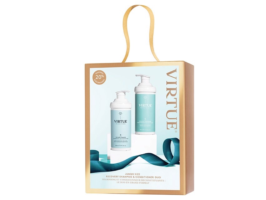 VIRTUE Celebrate Hair Repair Recovery Shampoo & Conditioner Duo - Limited Edition