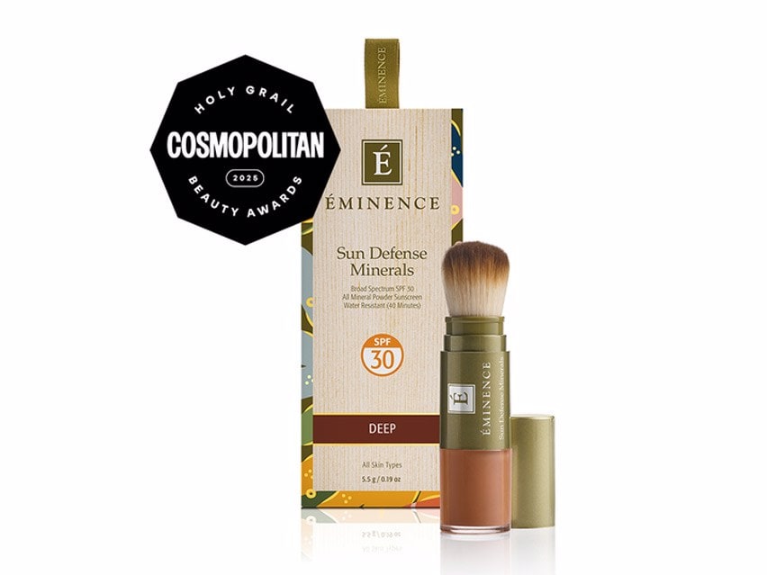 Eminence Organics Sun Defense Minerals Brush-On Broad Spectrum SPF 30 - Deep