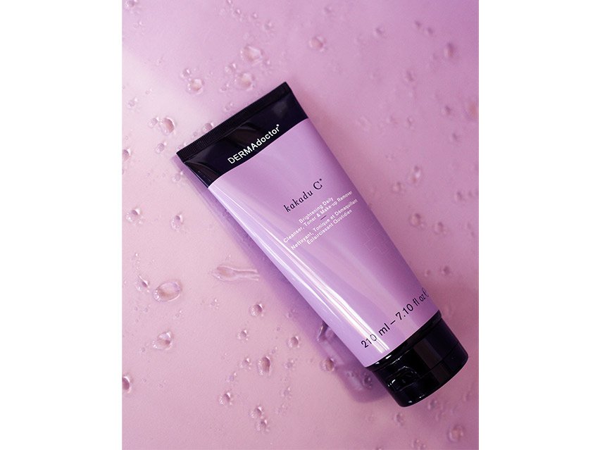 DERMAdoctor Kakadu C Brightening Daily Cleanser, Toner &amp; Makeup Remover