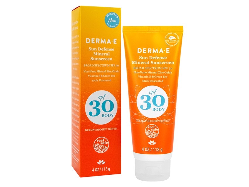 derma e Antioxidant Natural Sunscreen SPF 30 Body Lotion