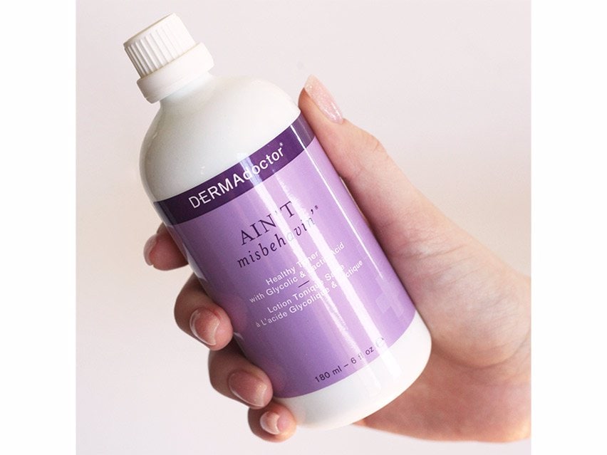 DERMAdoctor Ain't Misbehavin' Health Toner with Glycolic & Lactic Acid
