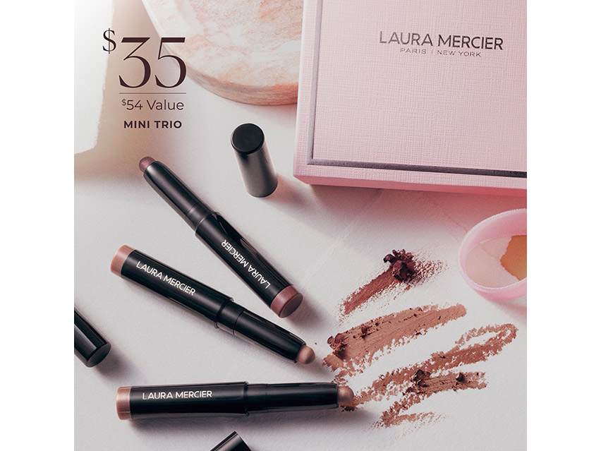 Laura Mercier A Taste of Caviar Mini Caviar Stick Trio - Limited Edition