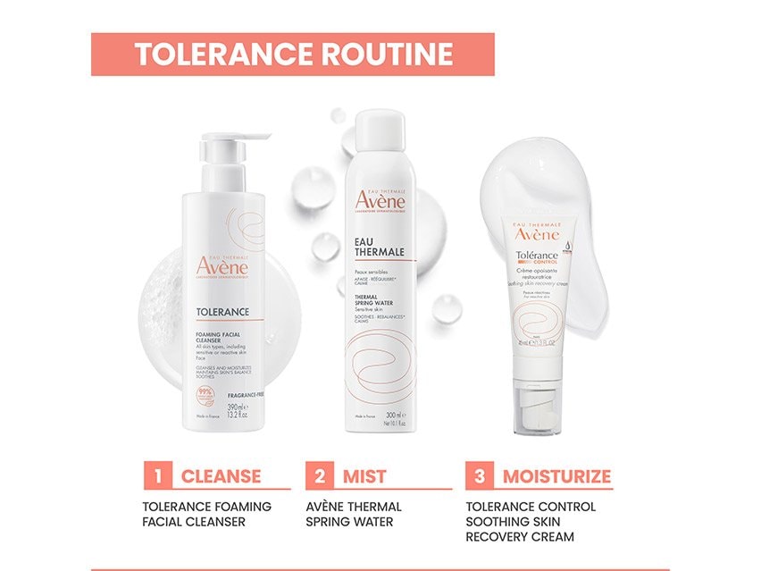 Avene Tolerance Foaming Facial Cleanser