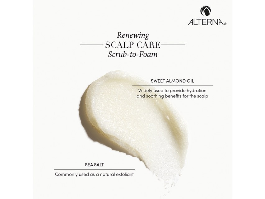 Alterna Renewing Scalp Care Scrub-to-Foam