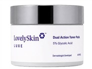LovelySkin LUXE Dual Action Toner Pads