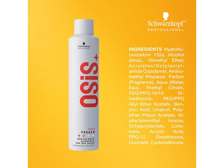 Schwarzkopf OSiS+ Freeze Medium Hold Hairspray