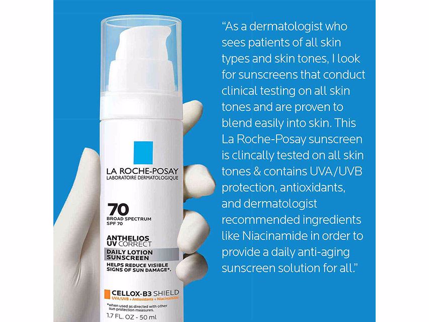 La Roche-Posay Anthelios UV Correct SPF 70 Sunscreen with Niacinamide