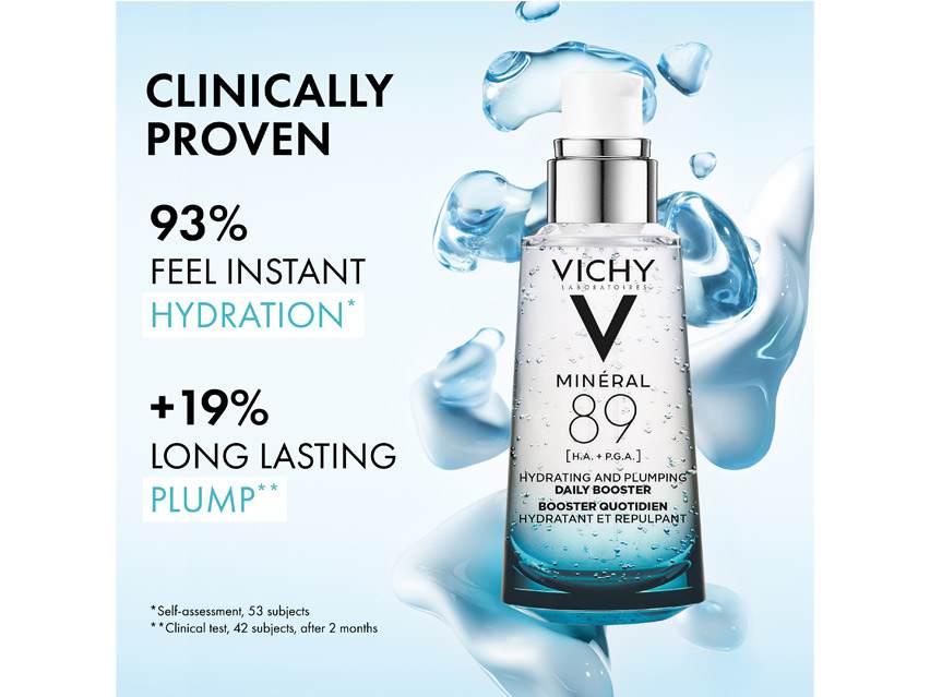 Vichy Mineral 89 Hydrating and Plumping Daily Booster Serum