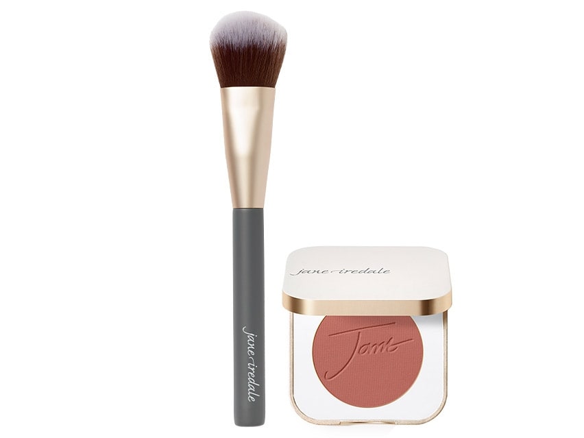 jane iredale PurePressed Blush and Cheek Brush duo