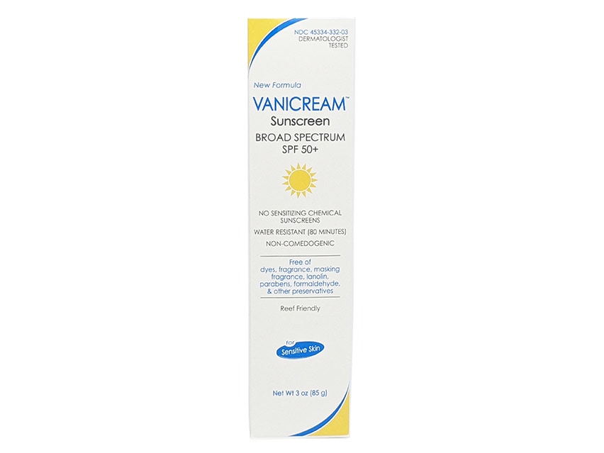 vanicream sunscreen sensitive