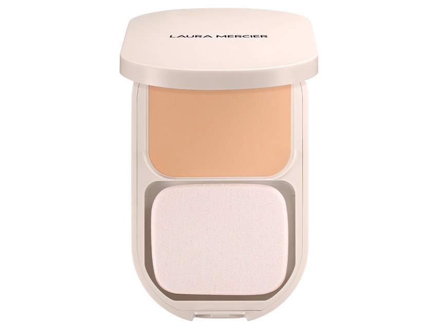 Laura Mercier Real Flawless Feather Matte Powder Foundation - 2W Creme Caramel