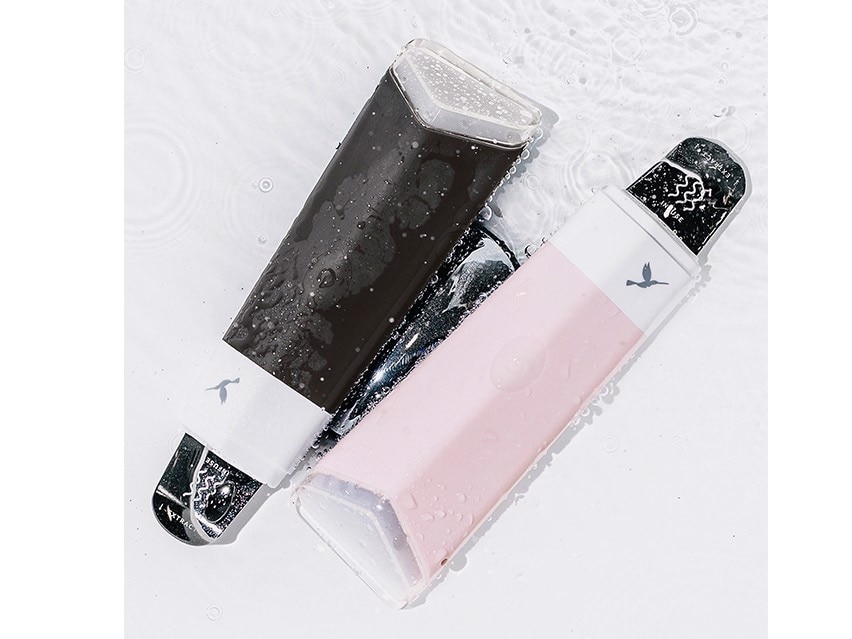 DERMAFLASH DERMAPORE Ultrasonic Pore Extractor & Serum Infuser - Icy Pink