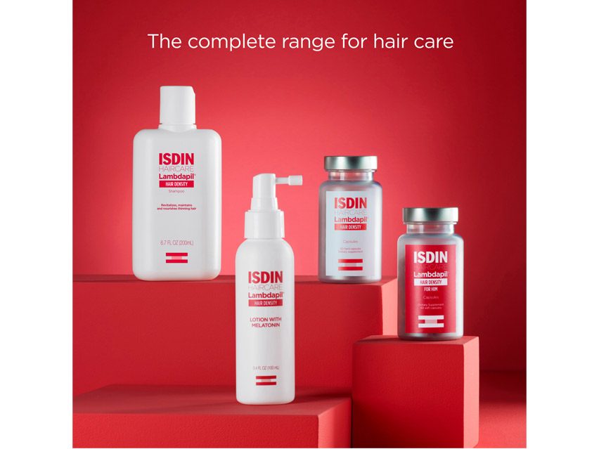 ISDIN Lambdapil Revitalizing &amp; Nourishing Thinning Hair Density Shampoo