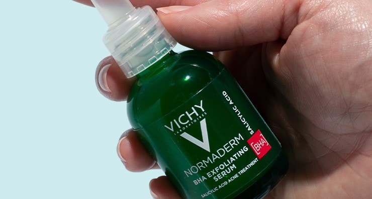 Addressing acne, pores and texture with Vichy Normaderm BHA Exfoliating Serum