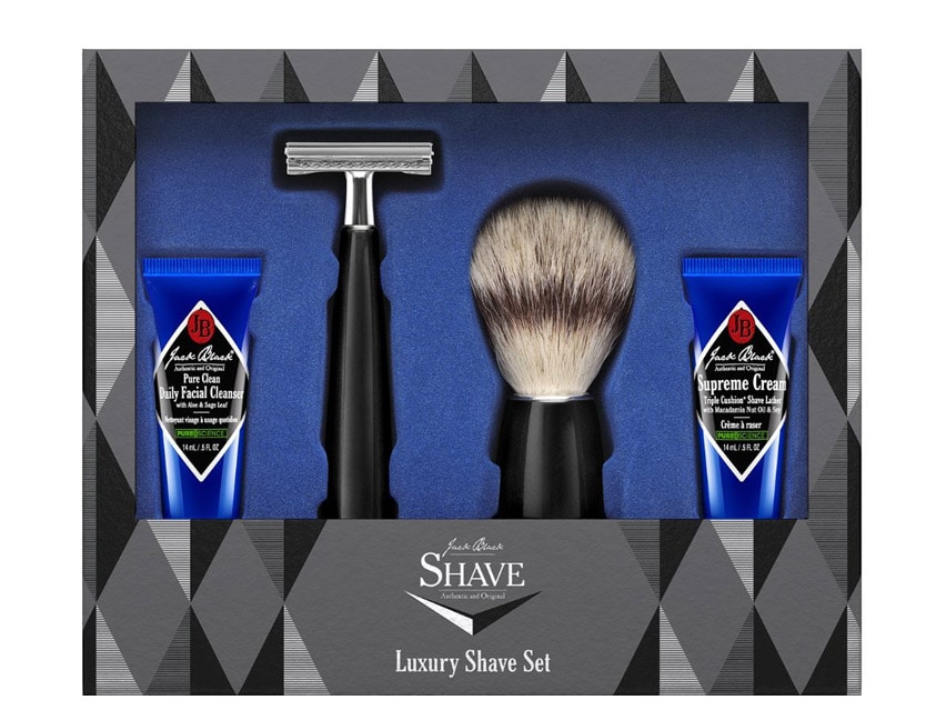Jack Black Luxury Shave Set - 4 Piece