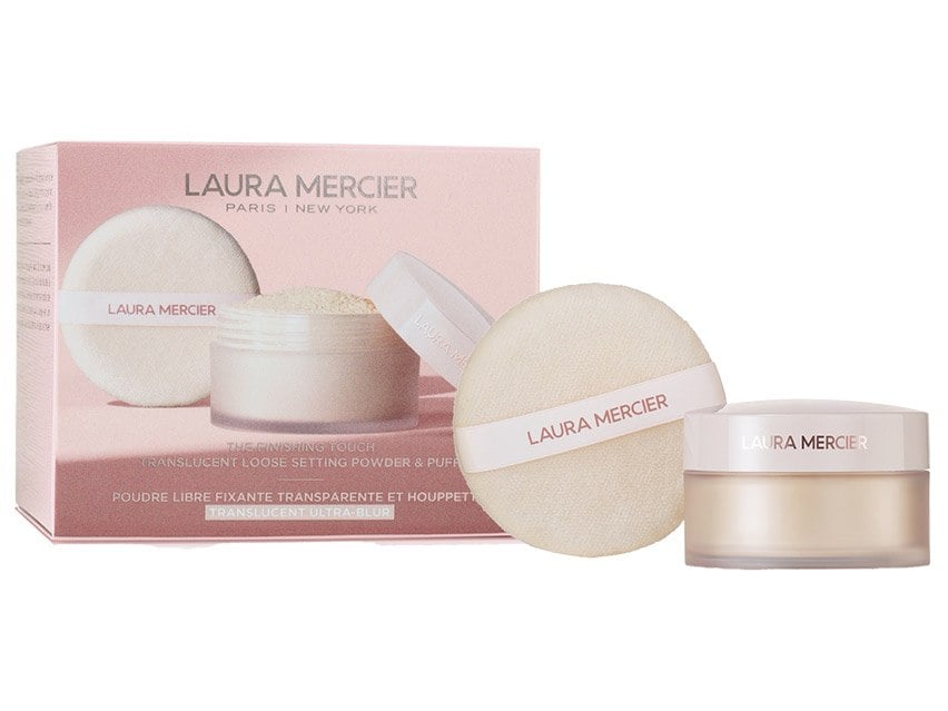 Laura Mercier The Finishing Touch Ultra-Blur Translucent Loose Setting Powder &amp; Puff - Limited Edition