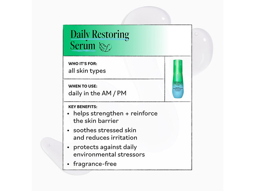 derma e Sensitive Skin Serum