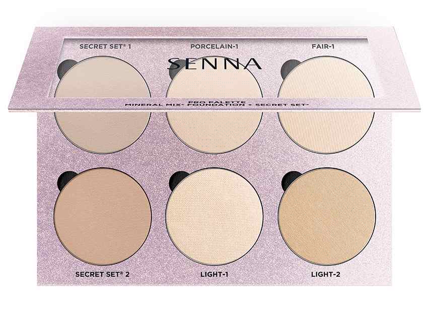 SENNA Pro Mineral Mix Foundation Palette