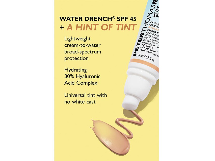 Peter Thomas Roth Water Drench Broad Spectrum SPF 45 Hyaluronic Sheer Tint Moisturizer