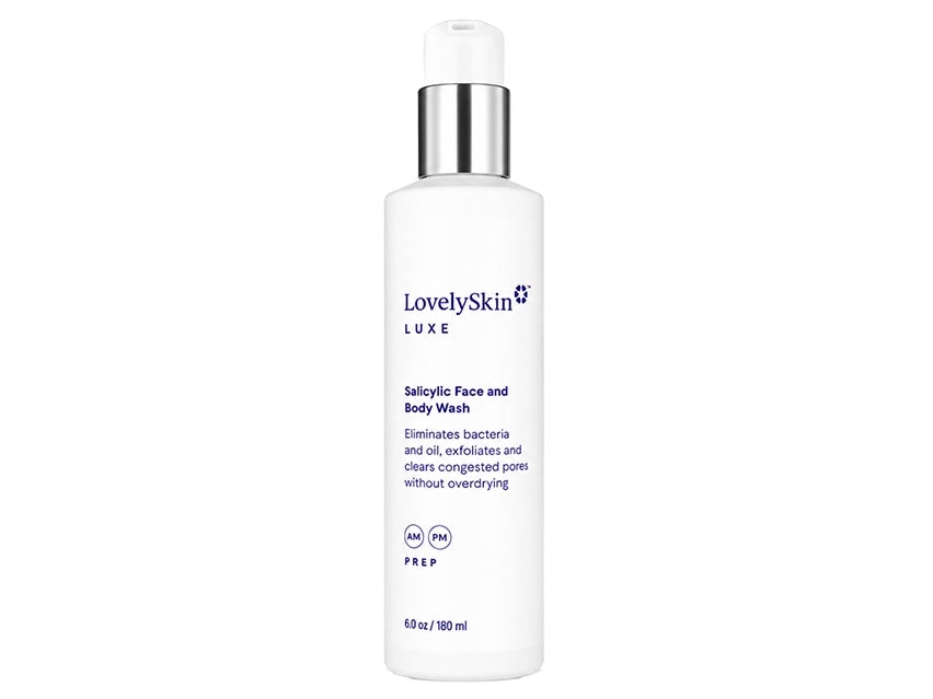 LovelySkin LUXE Salicylic Face and Body Wash