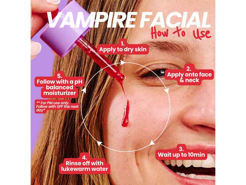 SelpH Vampire Facial AHA 25% + BHA 2% Peeling Solution