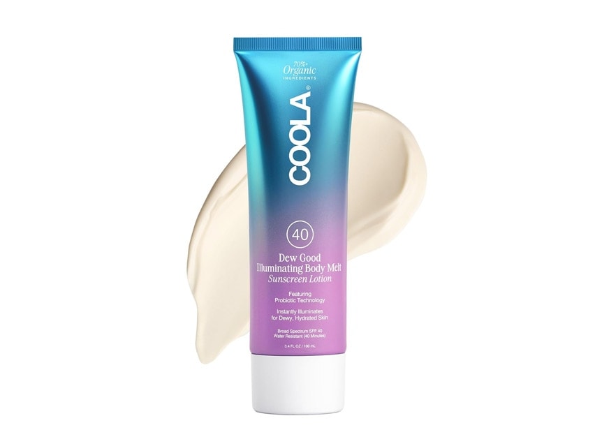 COOLA Dew Good Illuminating Body Melt Lotion SPF 40