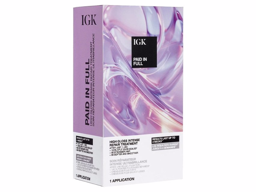 IGK Paid In Full High Gloss Intense Repair Treatment