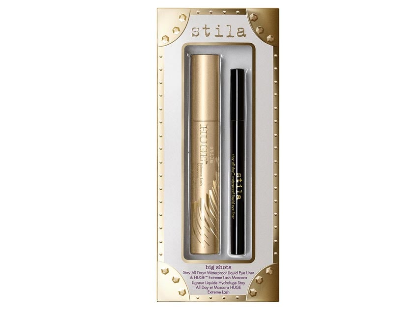 stila Big Shots - HUGE Extreme Lash Mascara and Stay All Day Waterproof Liquid Eye Liner - Limited Edition