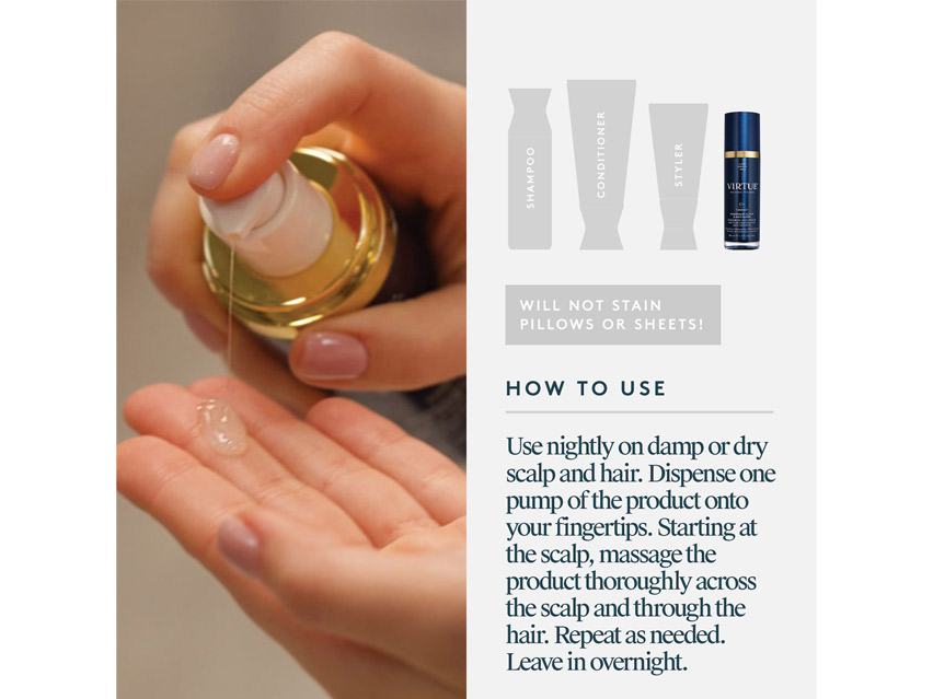 VIRTUE Recovery Overnight Scalp &amp; Hair Elixir