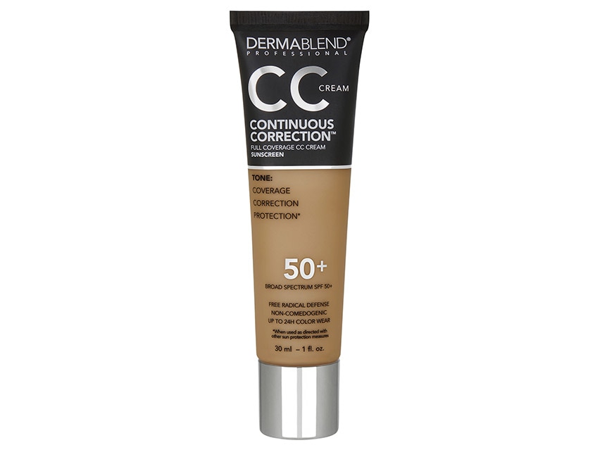 Dermablend Continuous Correction Tone-Evening CC Cream Foundation SPF 50+ - 50N Tan 1