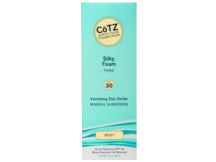 CoTZ Silky Foam SPF 30 Tinted