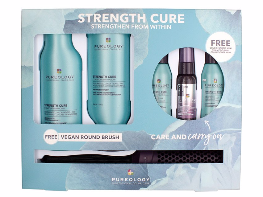 Pureology Strength Cure Care & Carry On Kit