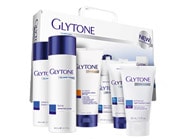 Glytone Clarifying Kit Normal to Oily, six products with glycolic acid