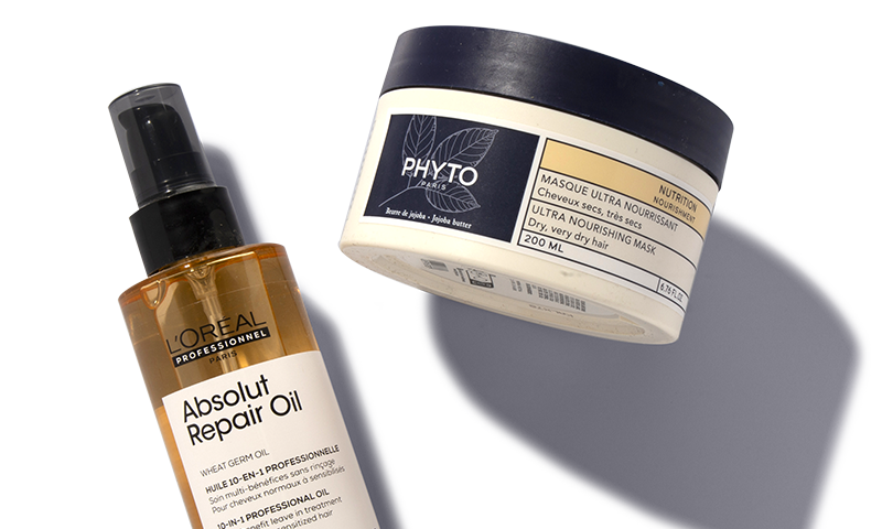 Phyto and Loreal hair products