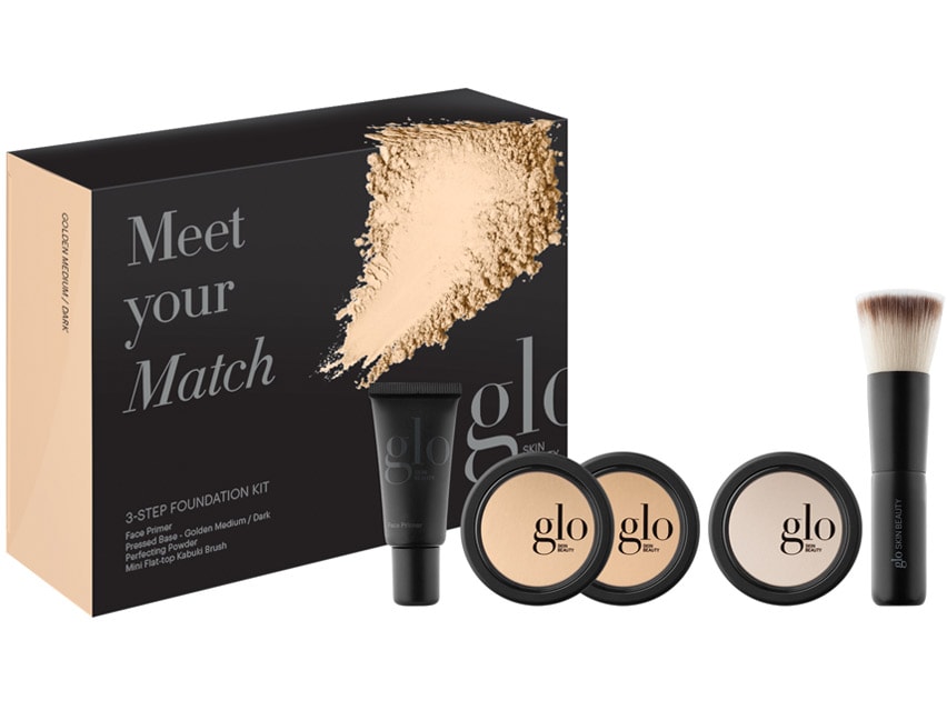 Glo Skin Beauty Meet Your Match 3-Step Foundation Kit - Golden Medium/Dark