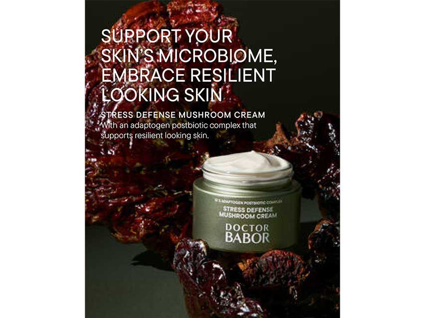 DOCTOR BABOR Microbiomic Stress Defense Mushroom Cream
